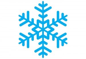 Basic & simple design of a snowflake.