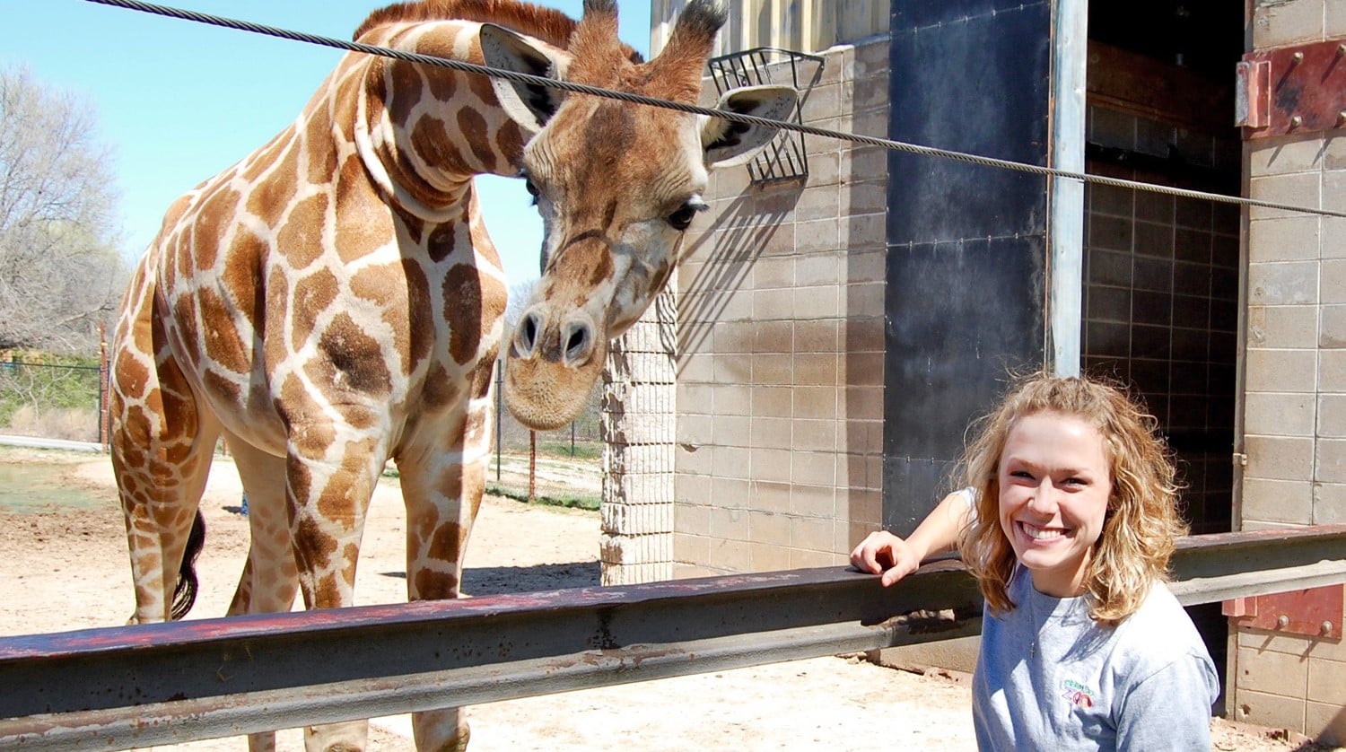 OTC graduate fulfills dream of being a zookeeper