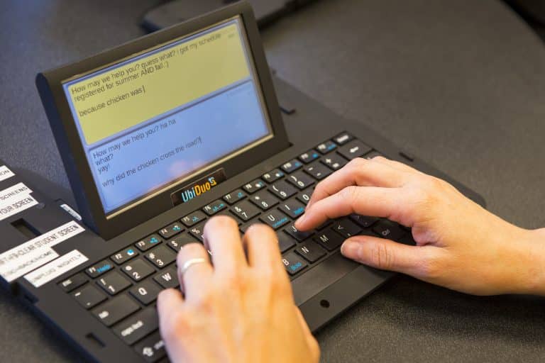 OTC receives new communication devices for deaf, hard of hearing students