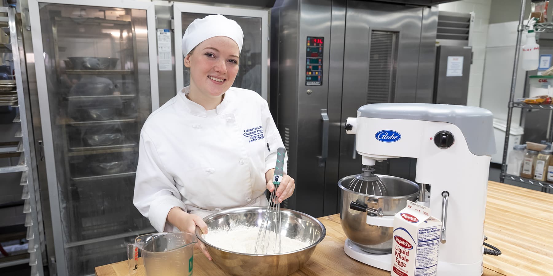 Laura Owens, culinary student