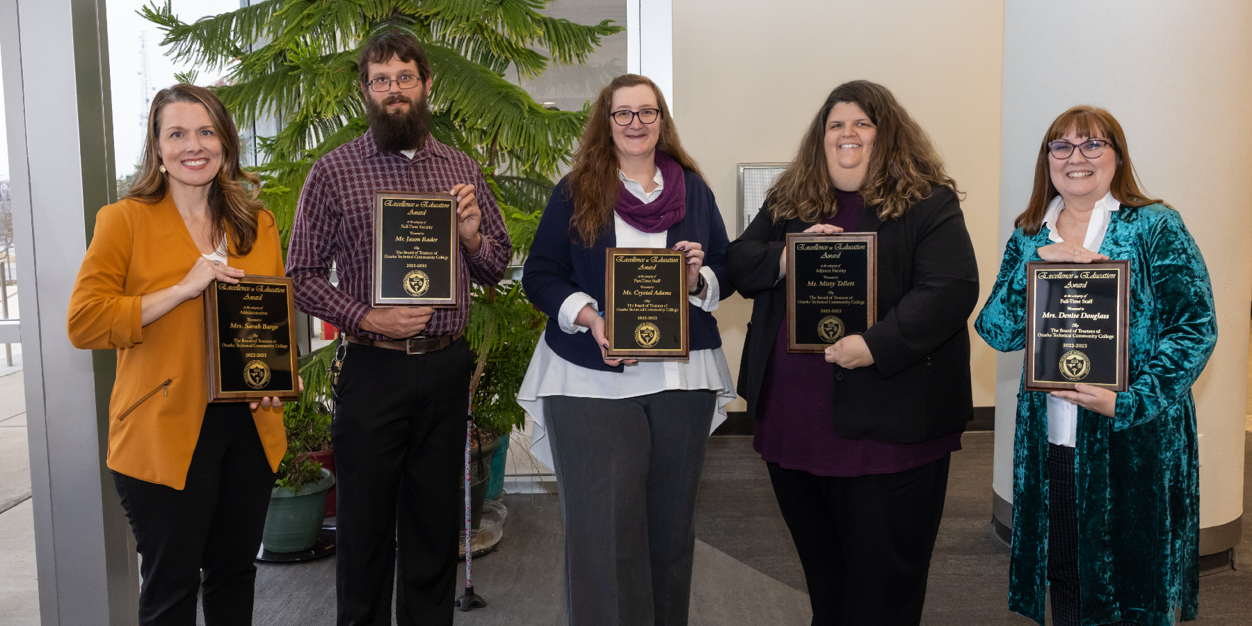 Excellence in education award winners
