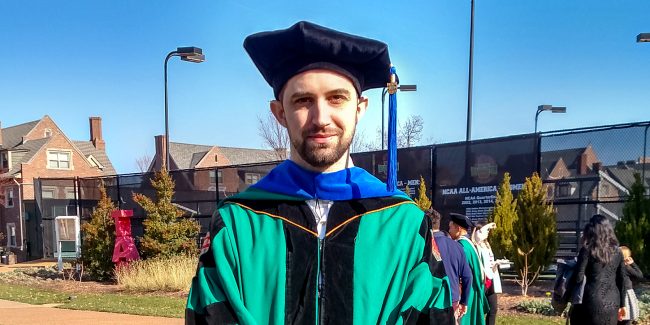 Kyle Cottrell WashU Graduation photo