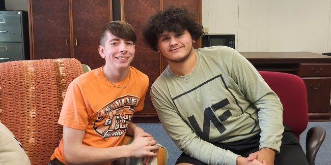 ChaseAndDanielrootEd Chase Whitworth and Daniel Cortes rootEd