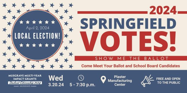 Springfield Votes (6 x 3 in) Springfield Votes