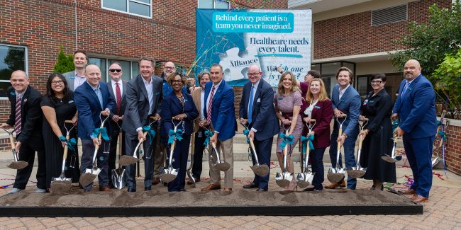 Alliance for Healthcare Education Groundbreaking Celebration Alliance for Healthcare Education Center groundbreaking on August 25, 2025