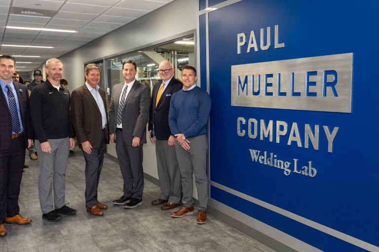Paul Mueller Company invests in welding lab at Ozarks Tech